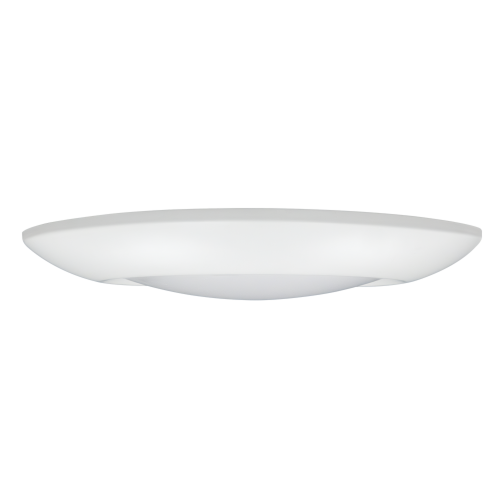 GlobaLux LDL3 LED Disk Light, 6" Regressed Lens, 15W, 120V Dimming, 3000K, 90+CRI, White