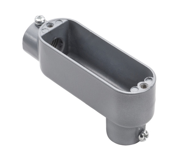 Garvin Industries LB5SS, 1-1/2" EMT and Rigid Combination Conduit Body, LB Type, Copper-Free Aluminum, NPT Hubs