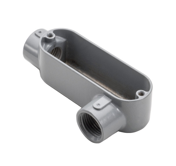 Garvin Industries LL4 Rigid Conduit Body, Threaded LL Type, 1-1/4 Inch, Copper-Free Aluminum