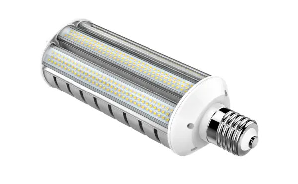 LED HID Retrofit Lamp, 60W, 5000K, 180° Beam Angle, E26 Base, 350° Rotatable, 100-277VAC