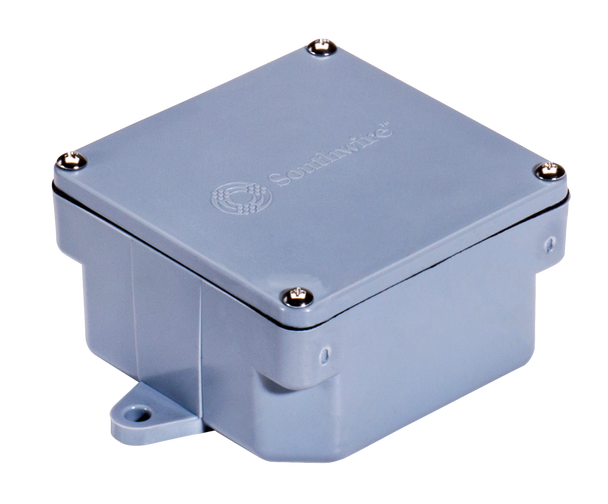 Garvin Industries 1234 PVC Junction Box, 24" x 24" x 8", Surface Mount, NEMA 3 Rated