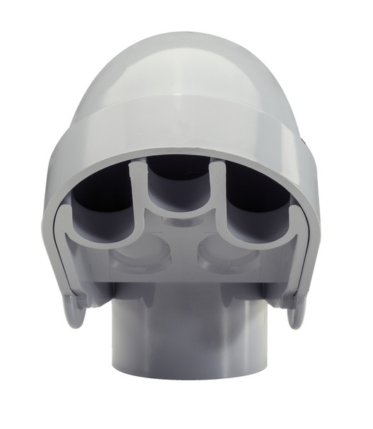 Garvin Industries Service Entrance Cap, 4 inch, PVC, Weather Resistant