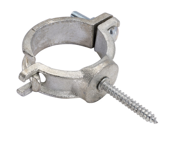 Garvin Industries 1106, 2" Conduit Support, Malleable Iron, Lag Screw Type