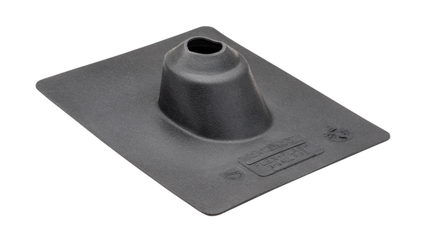 Garvin Industries Roof Flashing, 2-1/2", Galvanized Steel with Neoprene Seal