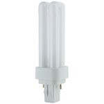 13W Double U-Shaped Twin Tube CFL Bulbs, 3000K Warm White, 2-Pin GX23-2 Base (10 Pack)