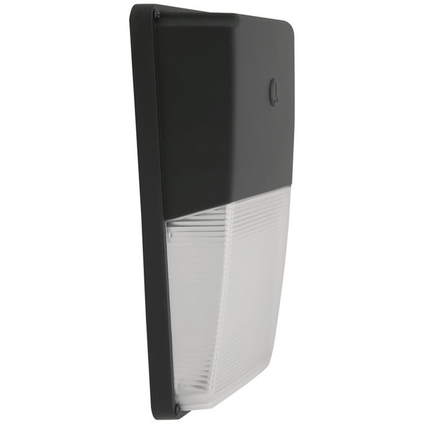 Sunlite Outdoor Wall Sconce, Mini, 9 Inch, 15W, 1650 Lumens, CCT Selectable, 120V, Black, Photocell