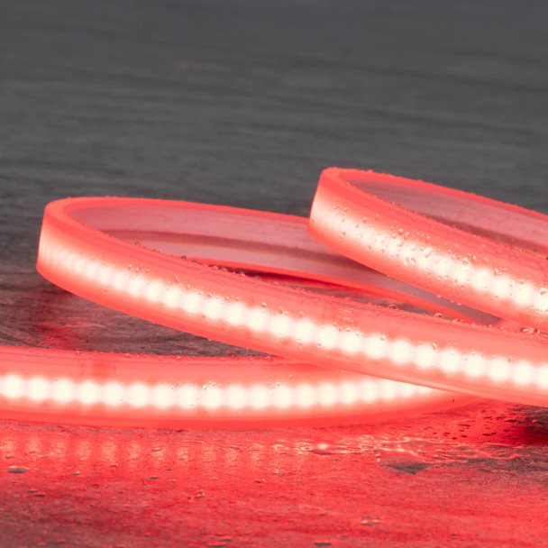 Proluxe Sauna COB RGBW LED Strip Light, 14mm, IP67, Custom Cut, 24V DC, RGBW (3000K)