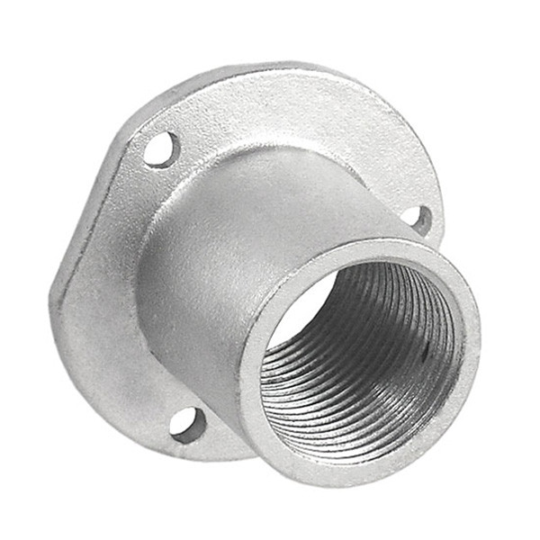 Garvin Industries EF125, 1-1/4" Rigid Concrete Slab Insert, Straight, Malleable Iron