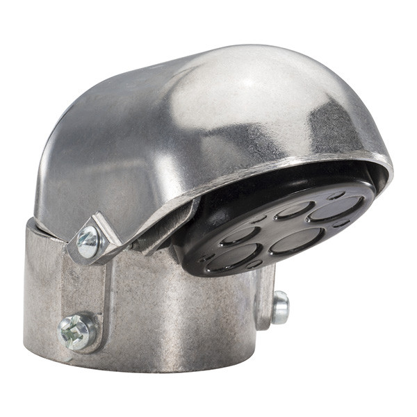 Garvin Industries 704TZ, 2" x 1-1/4" Stainless Steel Service Entrance Cap