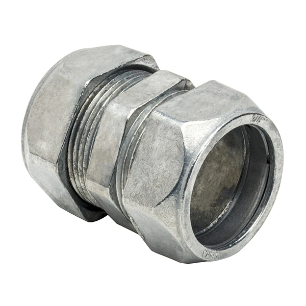 Garvin Industries 3" EMT Compression Coupling, Zinc Die Cast, Concrete Tight