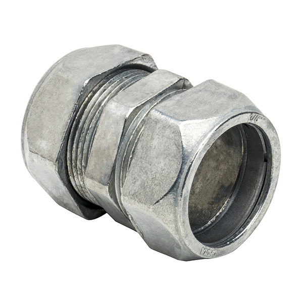 Garvin Industries 2" EMT Compression Coupling, Zinc Die Cast, Concrete Tight