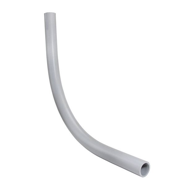 Garvin Industries 6 Inch x 90 Degree x 36 Inch Radius PVC Elbow, Schedule 80, Plain End