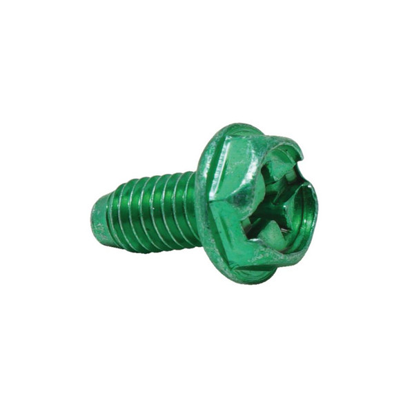 Garvin Industries Combination Head Ground Screw, #10-32 x 3/8", 100 Pack