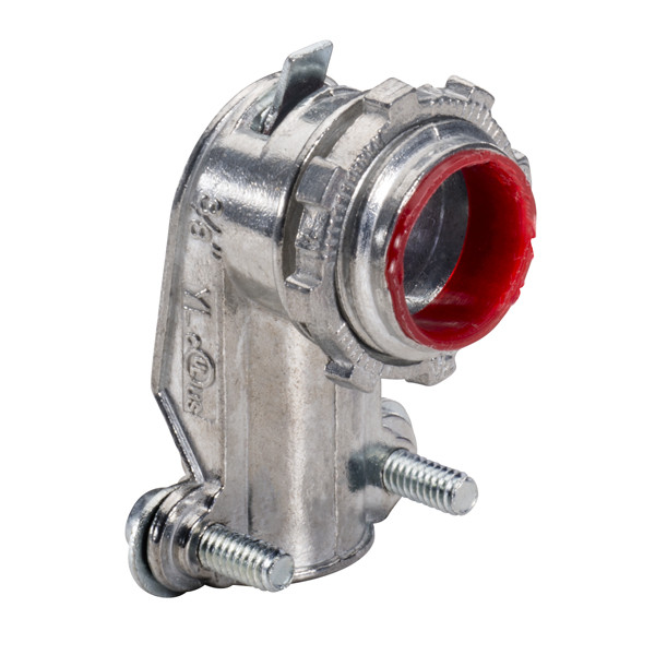 Garvin Industries 3/8" Flexible 90 Degree Connector, Insulated, 50/500 Pack