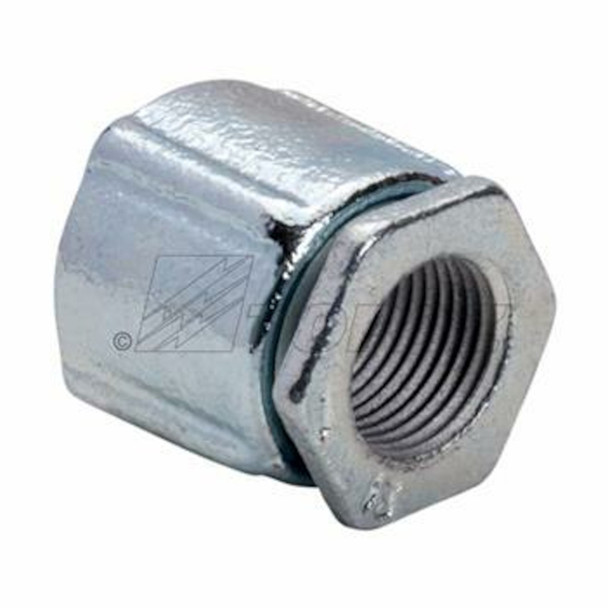 Garvin Industries 3-1/2" RGD 3-Piece Coupling, Malleable Iron, Hot Dip Galvanized
