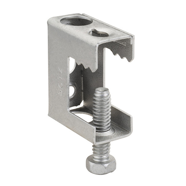 Garvin Industries BCTZ, 1/2" Flange, 1/4" Rod, Screw-On Beam Clamp, 100 Pack