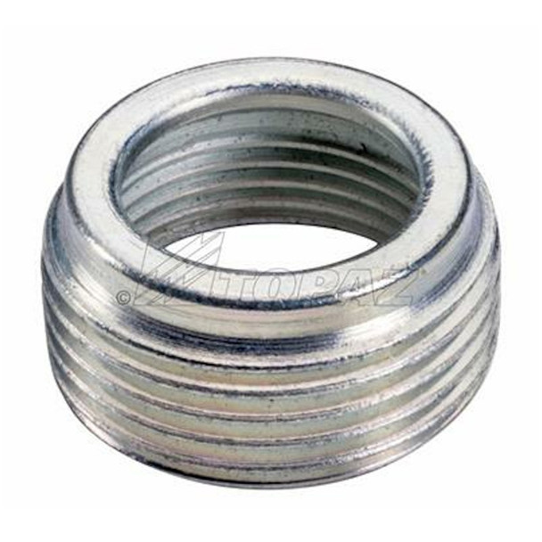 Garvin Industries Reducing Bushing, 1-1/2" x 1", Steel, Zinc Plated