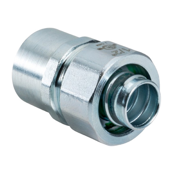 Garvin Industries 3/8" Liquidtight to Rigid/IMC Combo Coupling, Steel, Zinc Plated