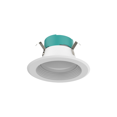 Portor 4" Baffle Retrofit Recessed Downlight, 6W|8W|10W, 2700K|3000K|3500K|4000K|5000K, 2nd Generation
