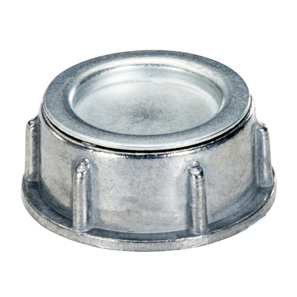 Garvin Industries 3-1/2" Rigid Capped Bushing, Zinc Die Cast, Steel Cap