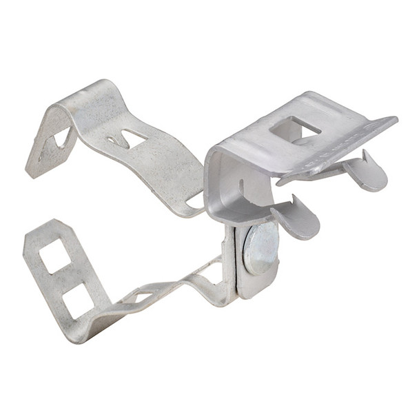 Garvin Industries 32M24SMTZ, 2" Snap Close Conduit Clamp, 1/8”-1/4” Flange, 50 Pack, Hammer-On, 360° Pivot