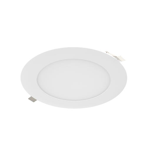 Portor PT-DLS-R-6I-12W-5CCT-3, 6" Round Slim Recessed Downlight, 12W, 5CCT Selectable, 3rd Generation