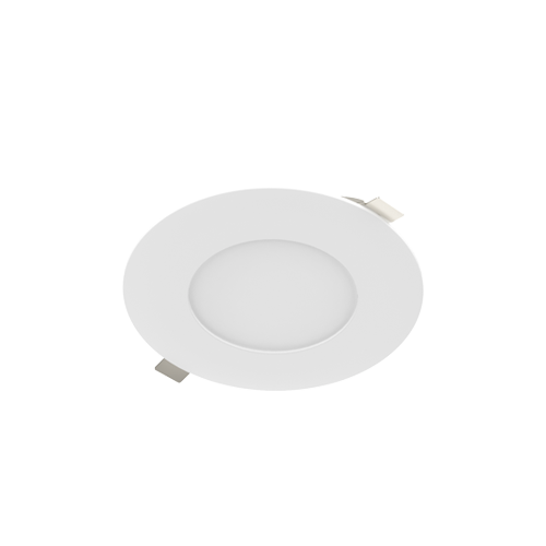 Portor PT-DLS-R-4I-8W-5CCT-3, 4" Round Slim Recessed Downlight, 8W, 5CCT Selectable, 3rd Generation