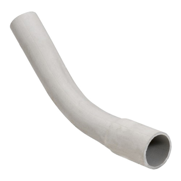 Garvin Industries 1-1/2" 45° Elbow Bell End, Schedule 40 PVC, Spigot and Bell Ends