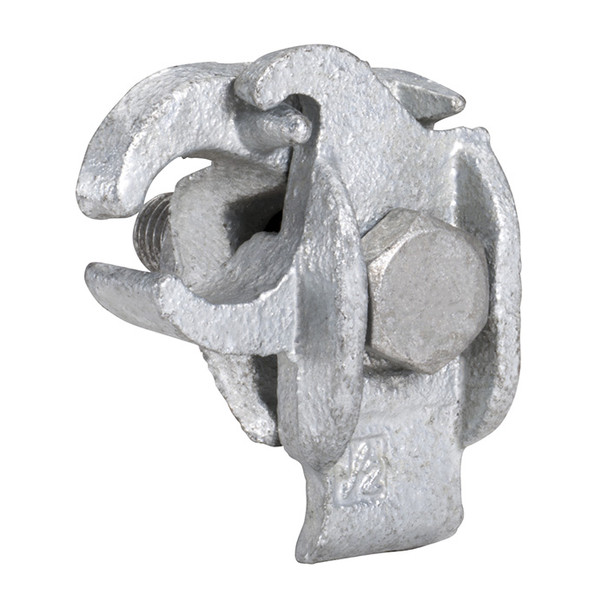 Garvin Industries 1574HDG, 1-1/4" Edge Type Conduit Support, Hot Dip Galvanized, Malleable Iron