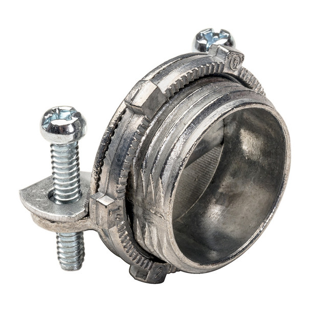 Garvin Industries 143R, 1 Inch 2-Screw Round Connector, Zinc Die Cast