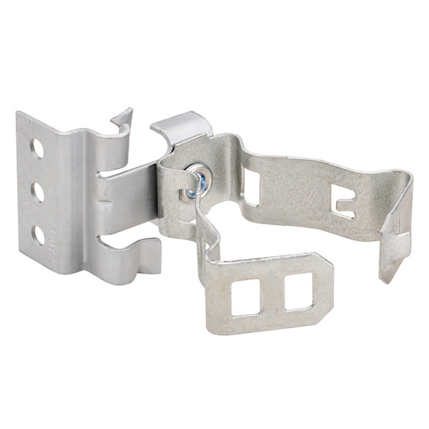 Garvin Industries EMT Conduit to Metal Stud Clip, 1/2" to 3/4", Snap Close, 360° Rotating, 100 Pack