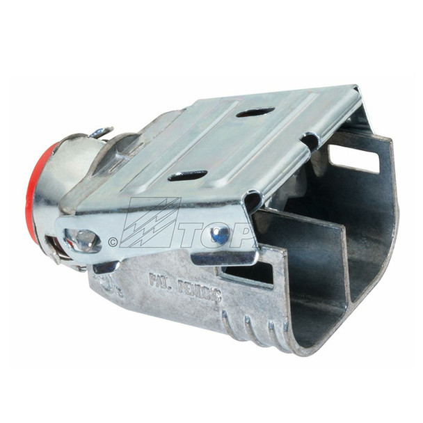 Garvin Industries 3/8" Double Snap Lock Duplex Connector, Zinc Die Cast, Spring Steel, Polycarbonate Bushing