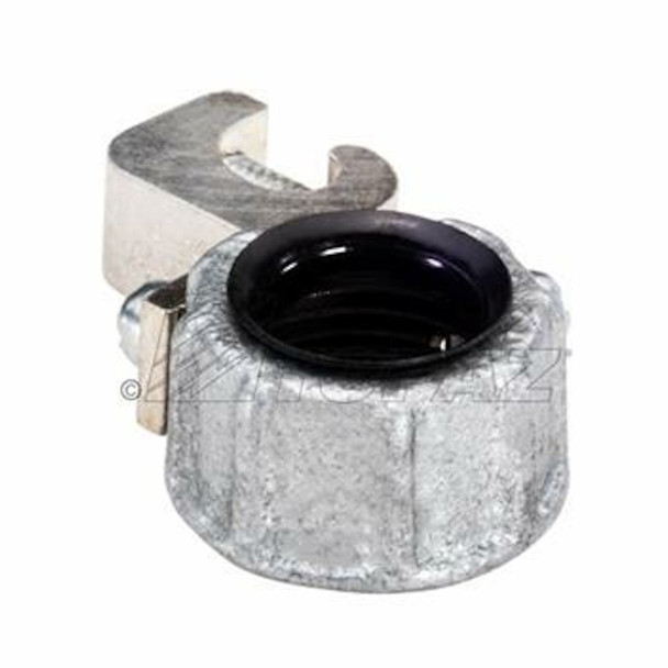 Garvin Industries 340MHDG, 4" Rigid/IMC Conduit Bushing, Hot Dip Galvanized, Aluminum Lug, Flame Retardant Liner