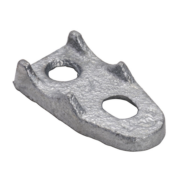 Garvin Industries 487HDG, 2-1/2" EMT/RGD Clamp Back, Hot Dip Galvanized