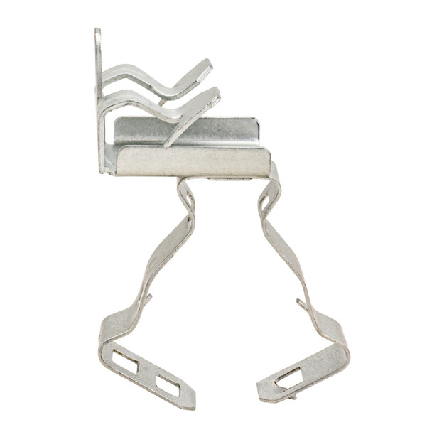 Garvin Industries Snap Close Conduit Clamp, 1.25", 1/8"-1/4" Flange, 360° Pivot, Hammer-On, 50 Pack