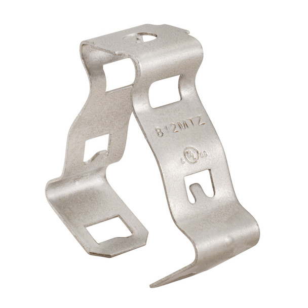 Garvin Industries 1-1/4" Snap Close Conduit Clip, 1/4" Mounting Hole, 100 Pack