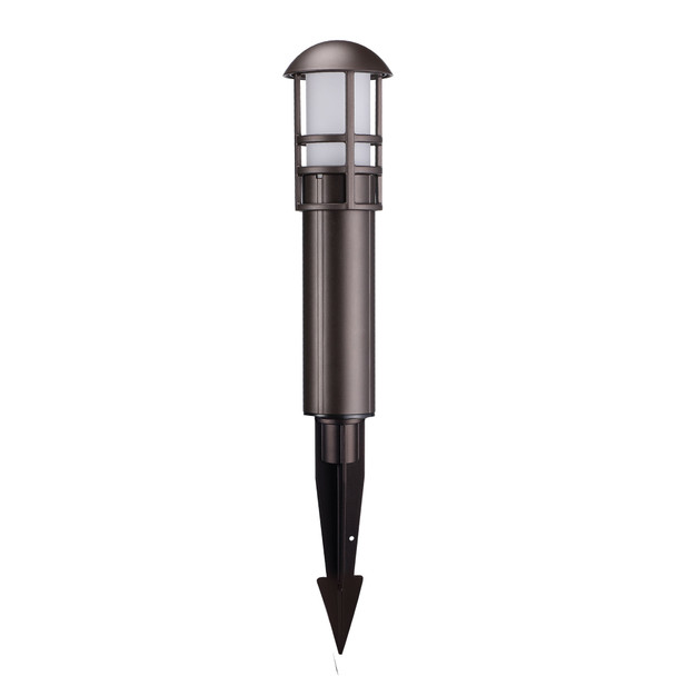 Westgate LAL-145-MCT5 Series LED Path Light, 3W, 12-24V AC, Selectable CCT (2700K|3000K|3500K|4000K|5000K), Oil-Rubbed Bronze or Black Finish