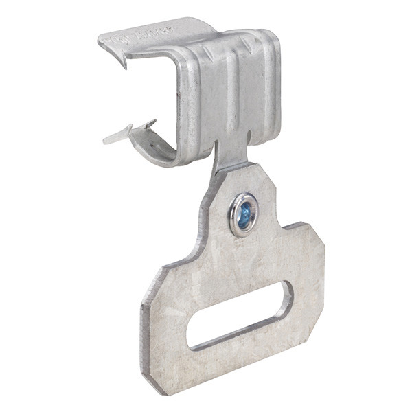Garvin Industries MSS912TZ, 9/16" to 3/4" Flange Strap Hanger Clip, 1-1/4" Max Strap Width, 50 Pack
