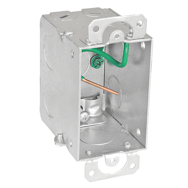 Garvin Industries 3" x 2" Gangable Switch Box, 2-3/4" Deep, with Romex Clamps