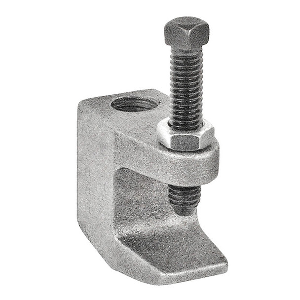 Garvin Industries Reversible Beam Clamp, 1-1/4" Jaw Opening, 1/2-13 Threaded Hole, 25 Pack