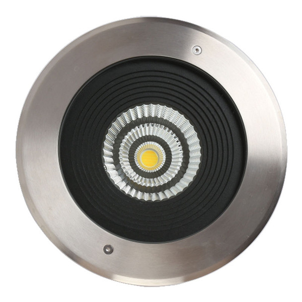 Westgate IGLC Series, 11" Stainless Steel Commercial Inground Light, 22W|34W|50W Selectable, 3000K|4000K|5000K, 60° Beam, Dimming
