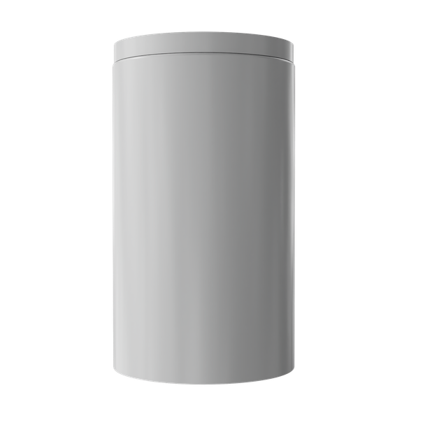 Westgate CMC Series 12" Commercial Ceiling Cylinder, Multi Wattage (60W|80W|100W), Multi CCT (3000K|4000K|5000K), Dimmable, Silver Finish