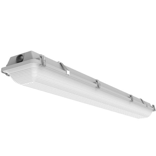 WTZ4-8L-U-30-RAFL, 4ft Amazon, 8,000 Lumens, 3000K/3500K/4000K/5000K, Ribbed Acrylic Frosted