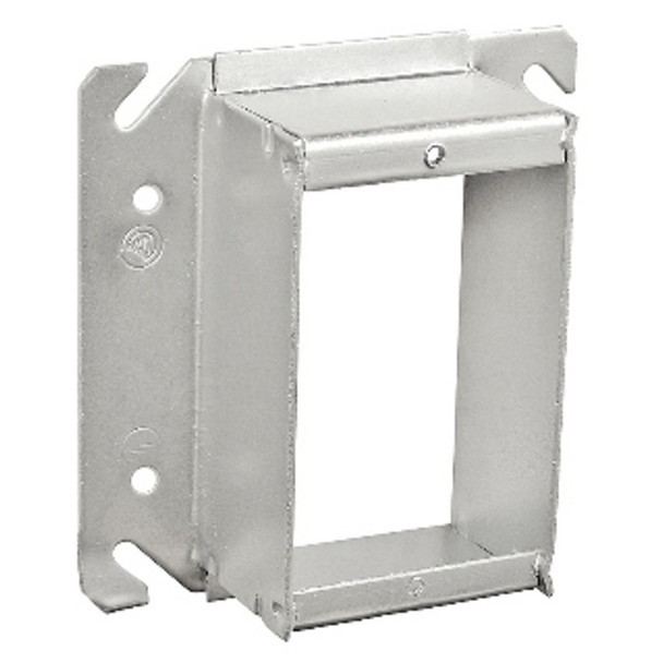 Garvin Industries 4" Square One Gang Device Tile Ring, 1" Raised