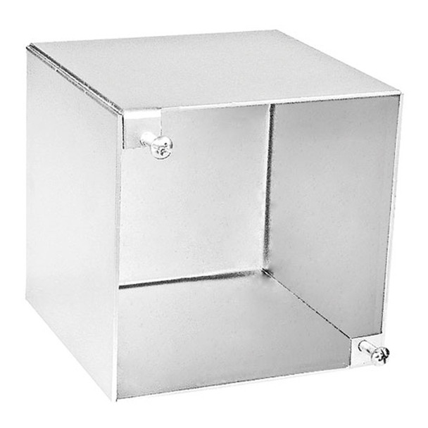 Garvin Industries 4" Square Concrete Slab Box, 4" Deep, Welded, No Knockouts