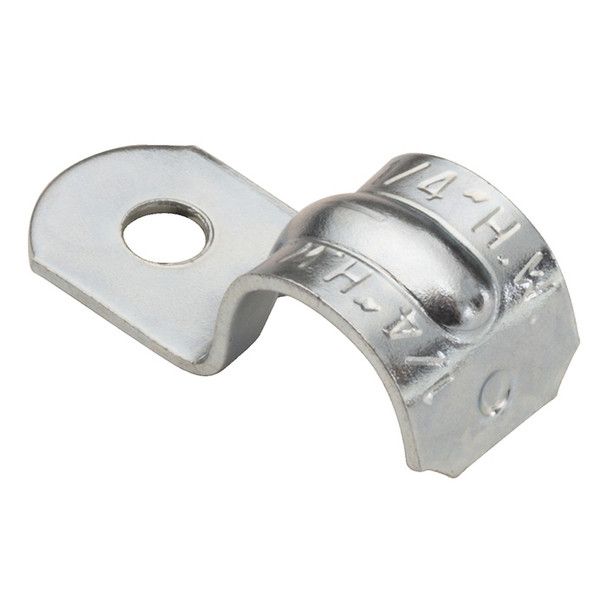 Garvin Industries 520A, 5" Rigid 1-Hole Strap, Zinc-Plated Steel