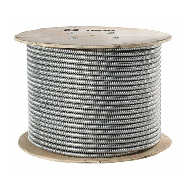 Garvin Industries 4301R, 1/2" UL Listed Flexible Aluminum Conduit, 1000 ft Reel