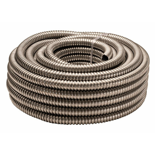 Garvin Industries Flexible Aluminum Conduit, 1-1/2 Inch, UL Listed, 25 ft Coil