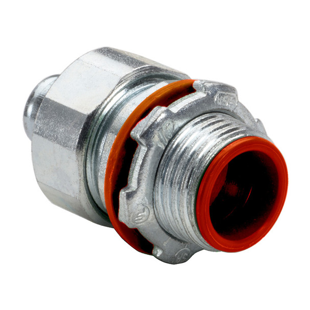 Garvin Industries 471ST, 1/2" Liquidtight Connector, Straight, Steel, Zinc Plated