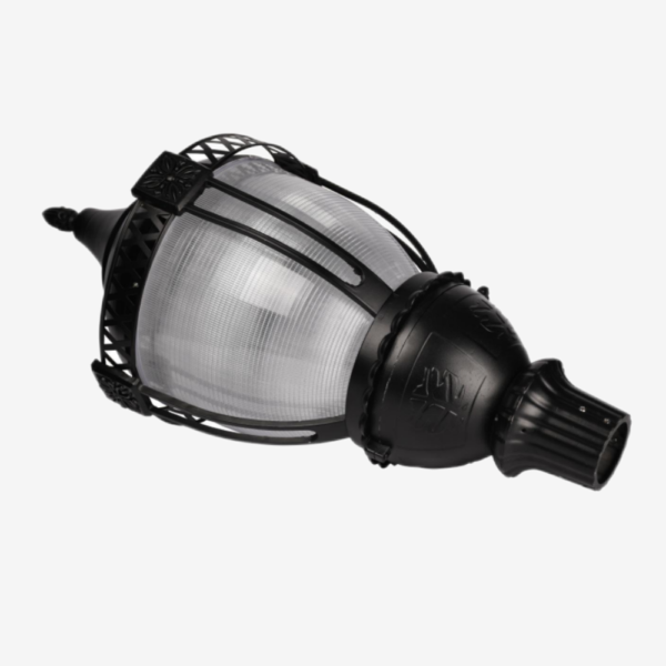NebuLite NB-APT Acorn LED Post Top, 60W|80W|100W Selectable, 3000K|4000K|5000K, Type V Optics, 100-277V, Black Finish